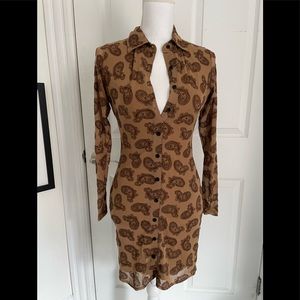 Motel Rocks paisley dress